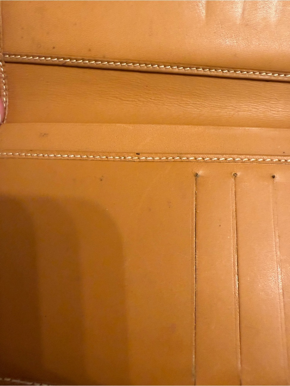 Gucci Brown GG Canvas Continental Wallet with Tan Trim and Gold Hardware - Picture 9 of 14